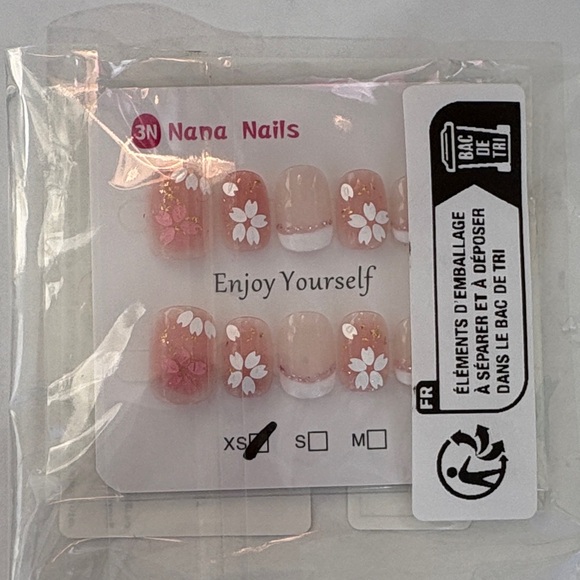 Lot of 5 Press On Nail Art Designs Sets - XS - Picture 5 of 6